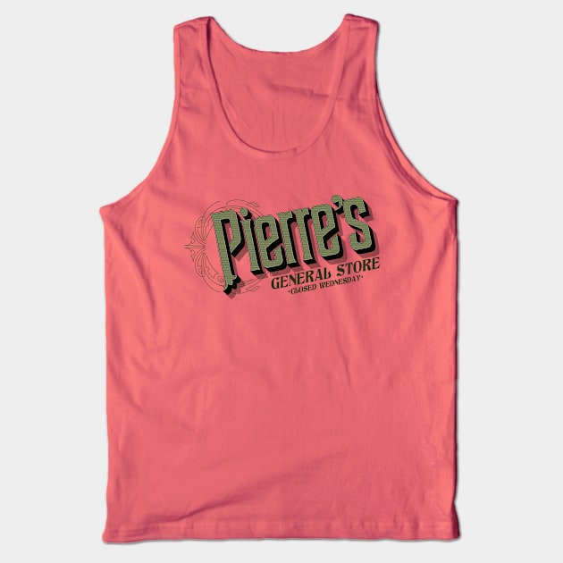 Pierre's General Store Logo | Stardew Valley Logo Tank Top by threadbaregaming